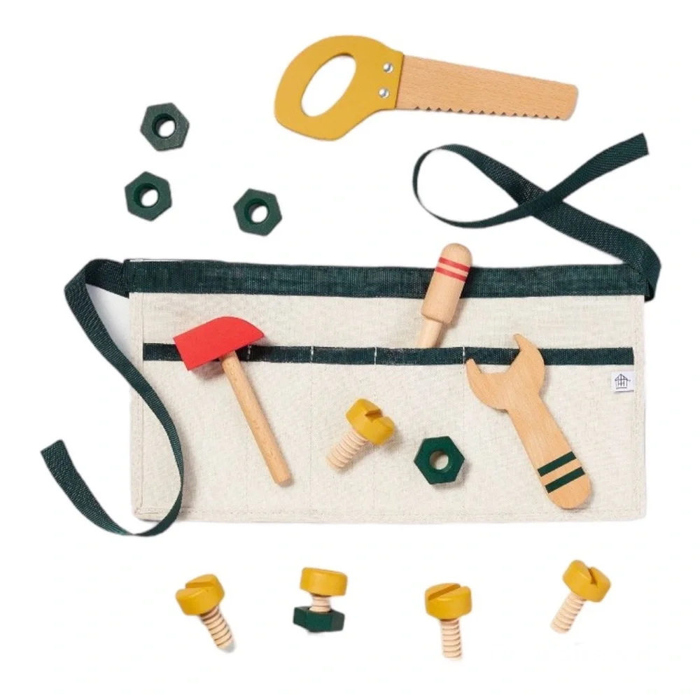 Hearth & Hand Kids 15-Piece Toy Belt and Tools